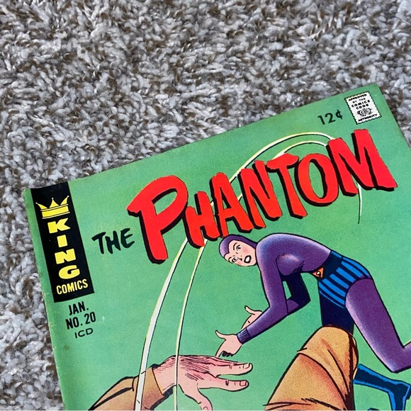 VINTAGE 1966-67 THE PHANTOM Silver Age Comic Lot Of 3ea #19-21 - Picture 8 of 11